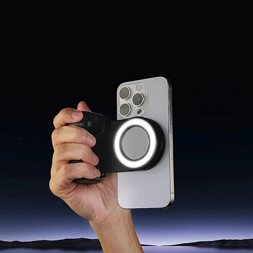 Grip MagSafe 2025 avec Déclencheur Bluetooth pour iPhone & Android